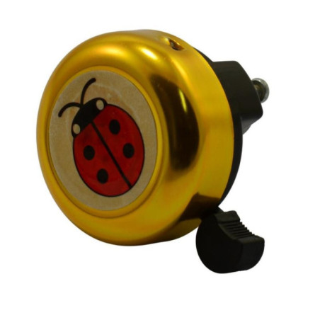 R.Dzwonek do roweru biedronka mix 5x5cm