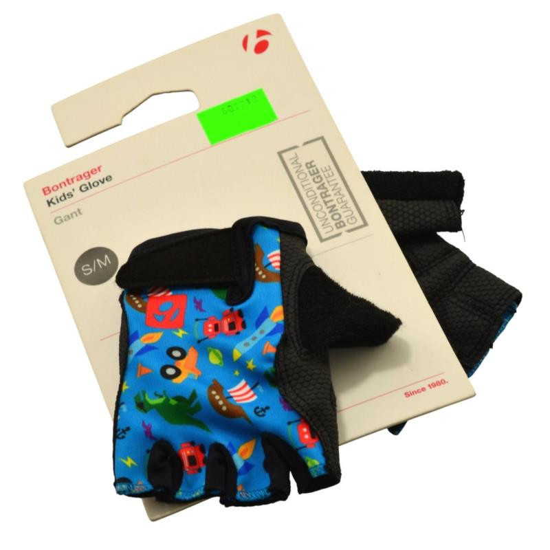R.Rękawiczki dziecięce Bontrager S/M niebieskie (4-6)