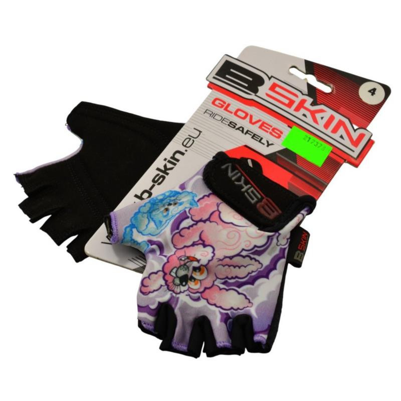 R.Rękawiczki dziecięce B-Skin GV-BS585 fiolet