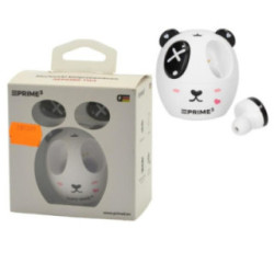 Słuchawki bezprzewodowe douszne motyw pandy Prime AEP03BK