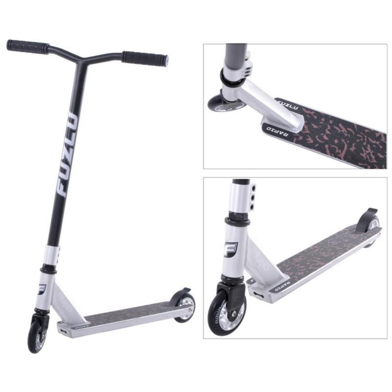 Hulajnoga Fuzlu Rapid wyczynowa srebrna