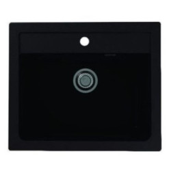 Zlewozmywak Alveus Atrox Granit czarny 59X50 CM