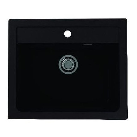 Zlewozmywak Alveus Atrox Granit czarny 59X50 CM