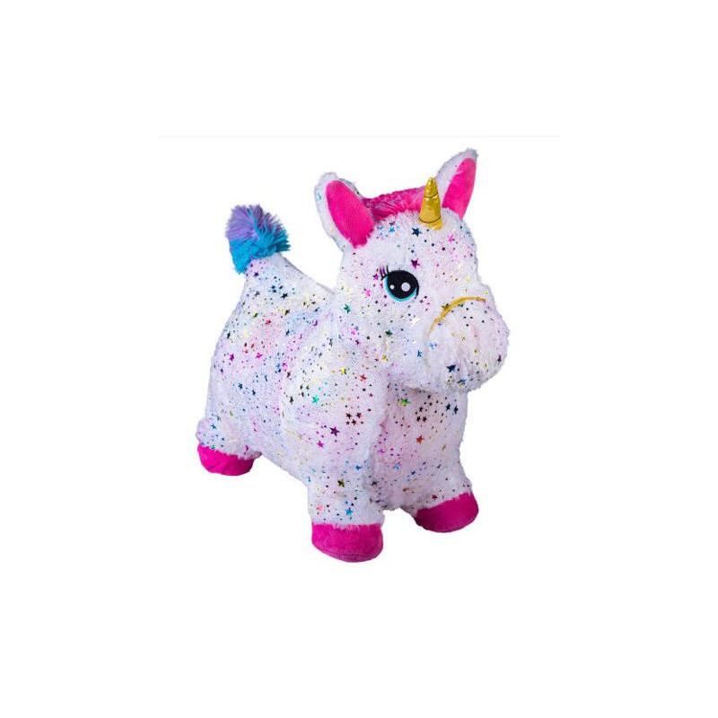 Konik do skakania pluszowy