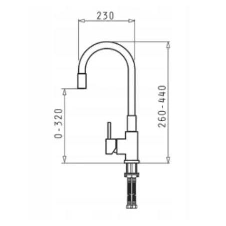 Bateria Pyramis Flessi biały