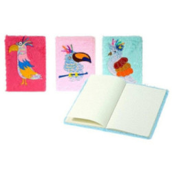 Notes z pluszową okładką Papuga 580237 2