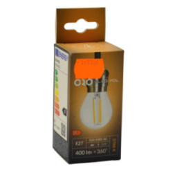 Żarówka Claro fila E27 4W 400lm 2700K 2