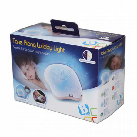 B-Kids Przenośna Lampka z kołysanką róż/