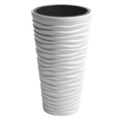 Doniczka Sand Slim 75cm biała DPSA400