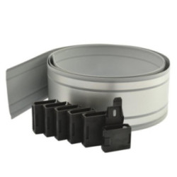 Maskownica kabli XCW 250 srebrna