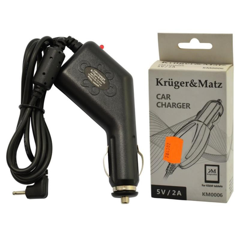 Ładowarka samochodzowa do tabletów 5V/2A KM0006