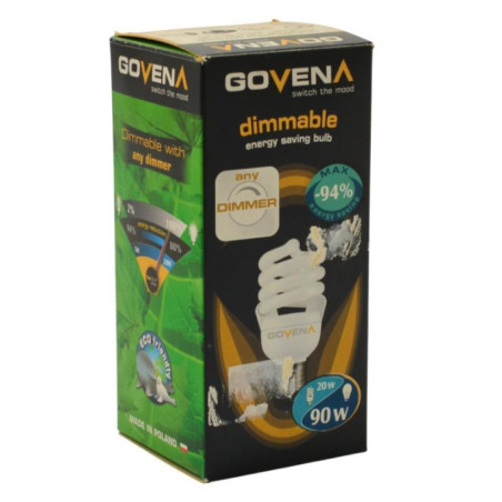 Świetl. Govena E27 CFL DIMM