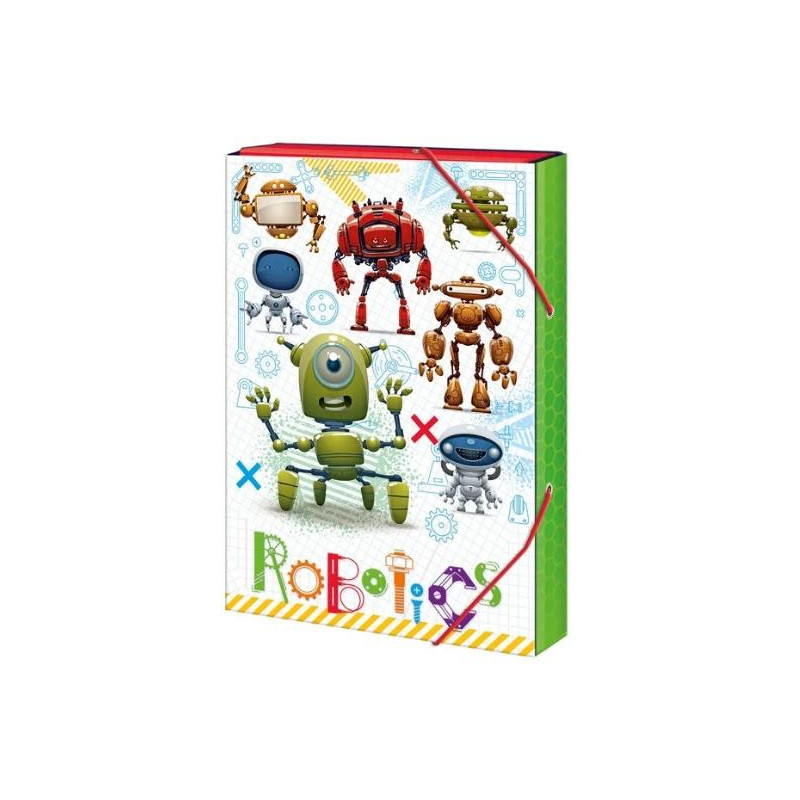 Teczka szkolna A4 4cm Robotics 1231-0327
