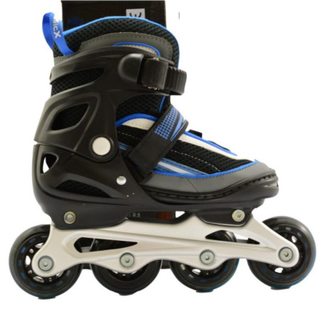 Rolki B-S136TA 34-37 czarno-niebieskie