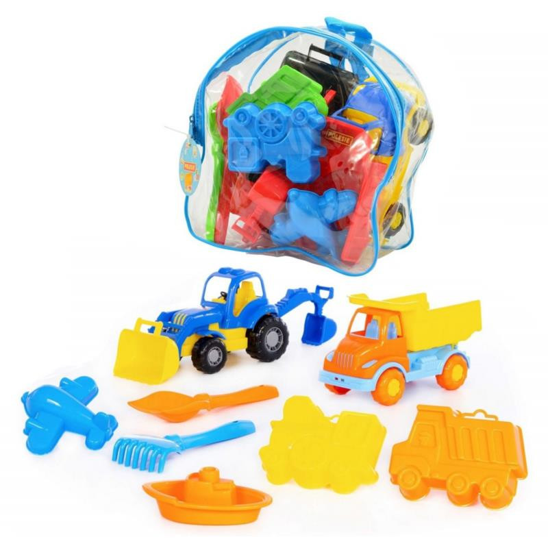 Zestaw Nr631 do piasku art81414 w plecaku