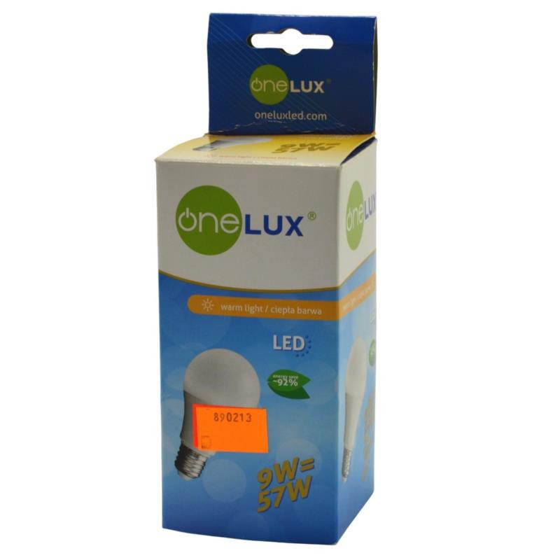 Żarówka Onelux E27 9W 3000K LED OLX011