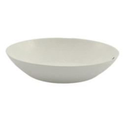 Talerz Blanca głęboki 20,5cm biały szkło hartowane 2