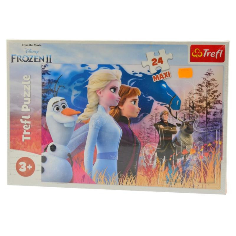 Puzzle 24el Maxi Magiczna wyprawa Frozen II 14298