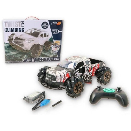 Pojazd terenowy czarno-biały R/C