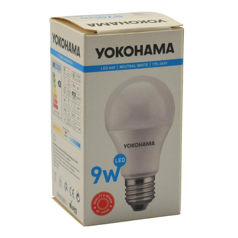 Żarówka Yokohama LED E27 9W neutral white 4000K