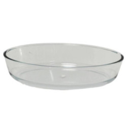 Szkło żaroodporne 2,4L 30,5x21,5x6,5cm owalne 2