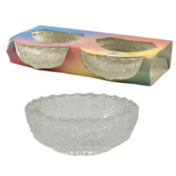 Popielniczka szklana 12cm 2 sztuki 2