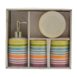 Łazienkowy komplet 4 elementy Rio 2