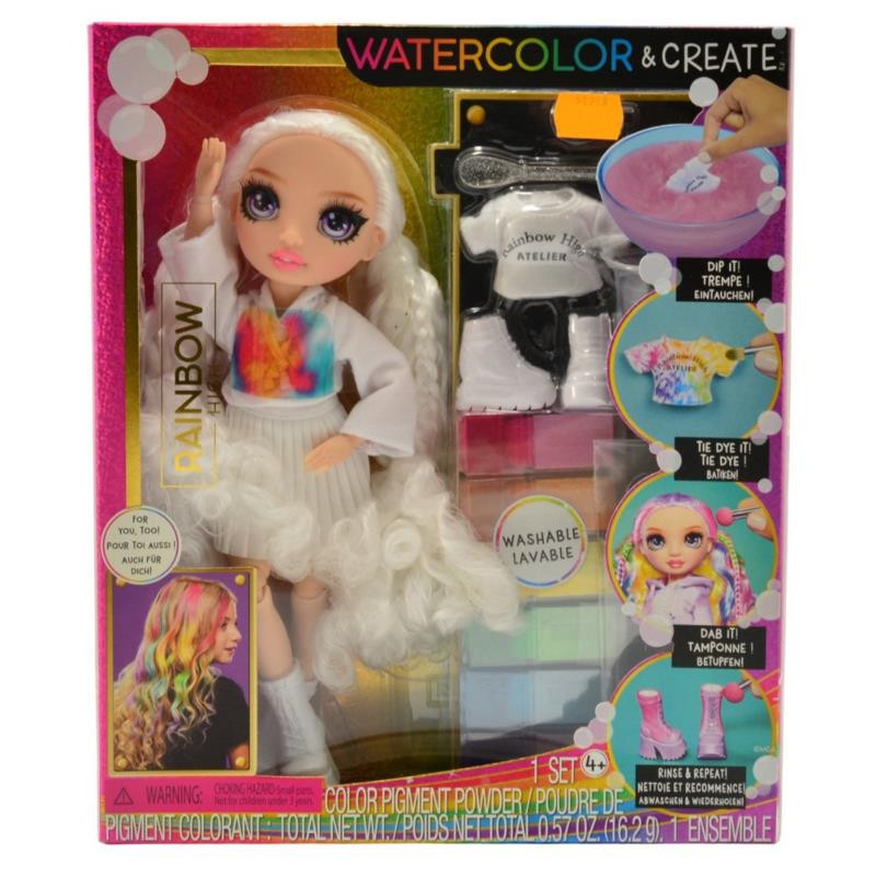 LOL Lalka Rainbow High Walercolor & Create 507581