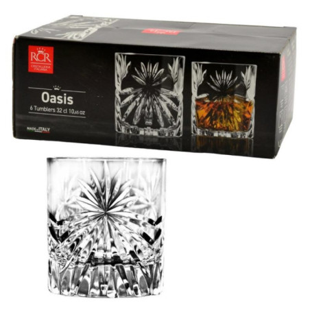 Szklanki 320ml 6szt Oasis niskie RCR
