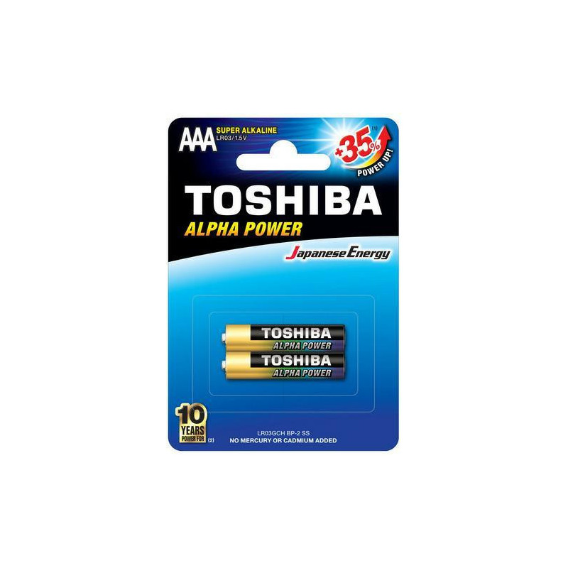 Bateria TOSHIBA ALKALINE LR06/2 kpl