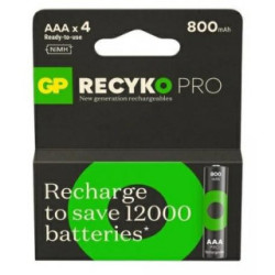 Akumulator GP RECYKO PRO AAA 800mah 4szt 2