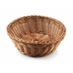 Koszyk polirattan Sino 20x7cm brązowy 4436 2