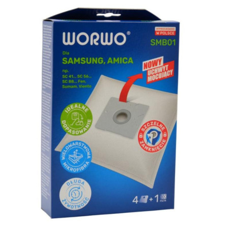 Worek do odkurzaczy Samsung/Amica SMB01 4szt
