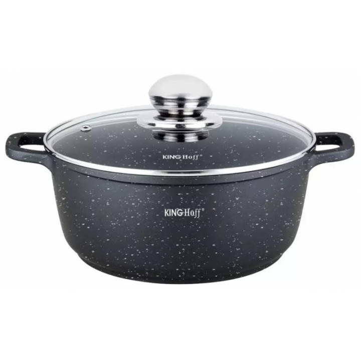 Garnek 28cm 6,5L z pokrywką Kinghoff KH-1597