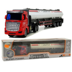 Ciężarówka Cysterna Gaz Zdalnie Sterowana 1:48 Biała 2