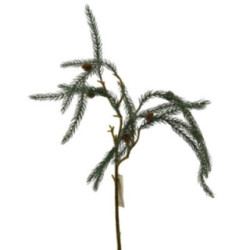 Gałązka bożonarodzeniowa jedlina 82cm 17.8020 2