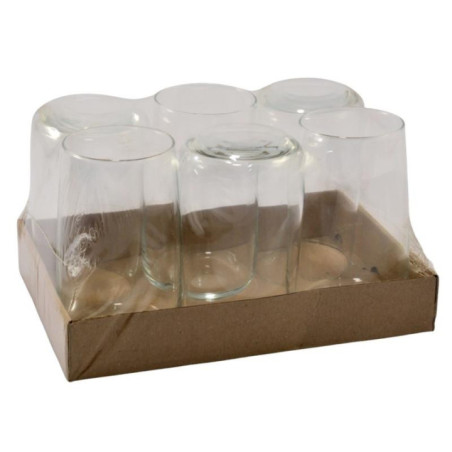 Szklanki 310ml 6szt do napojów mix wzorów