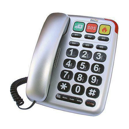 Telefon stacjonarny Dartel LJ-300 Srebrny