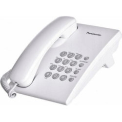 Telefon stacjonarny Panasonic KX-TS500PDW Biały