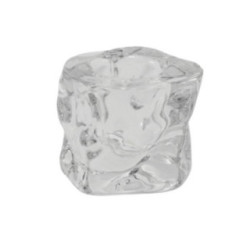 Świecznik szklany 5x5x4cm C15653-3 2
