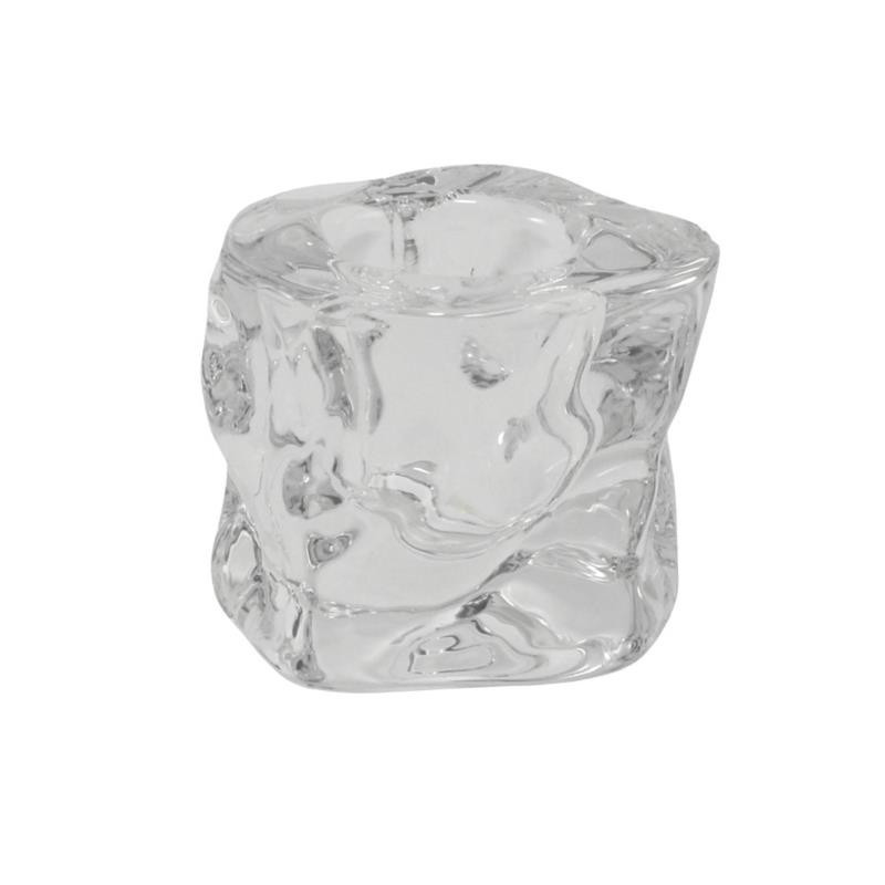 Świecznik szklany 5x5x4cm C15653-3