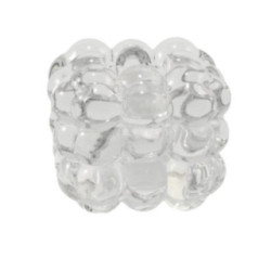 Świecznik szklany 6cm C17794-1 2