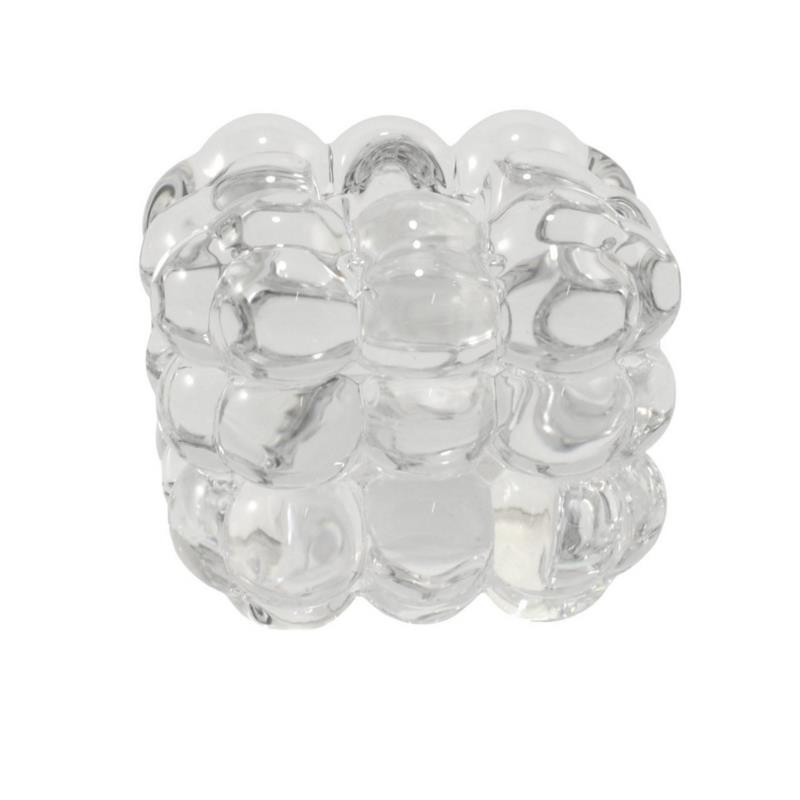 Świecznik szklany 6cm C17794-1