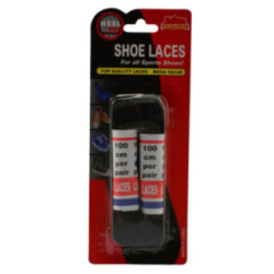 Sznurówki 2 sztuki czarne 100cm MRY1642 2