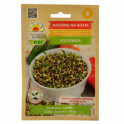 Nasiona na kiełki Soczewica zielona 20g 2