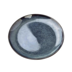 Talerz Nature deserowy grafitowy 20,5cm 2