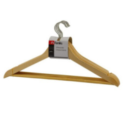 Wieszak na ubrania  5szt drewniany FEW-00 2