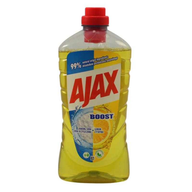 Płyn uniwersalny AJAX 1L boost soda lemon