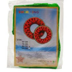 Koło dmuchane 80cm arbuz 2