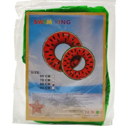 Koło dmuchane 80cm arbuz